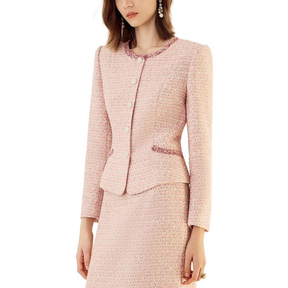 Anette Womens  Wool-Blend Blazer